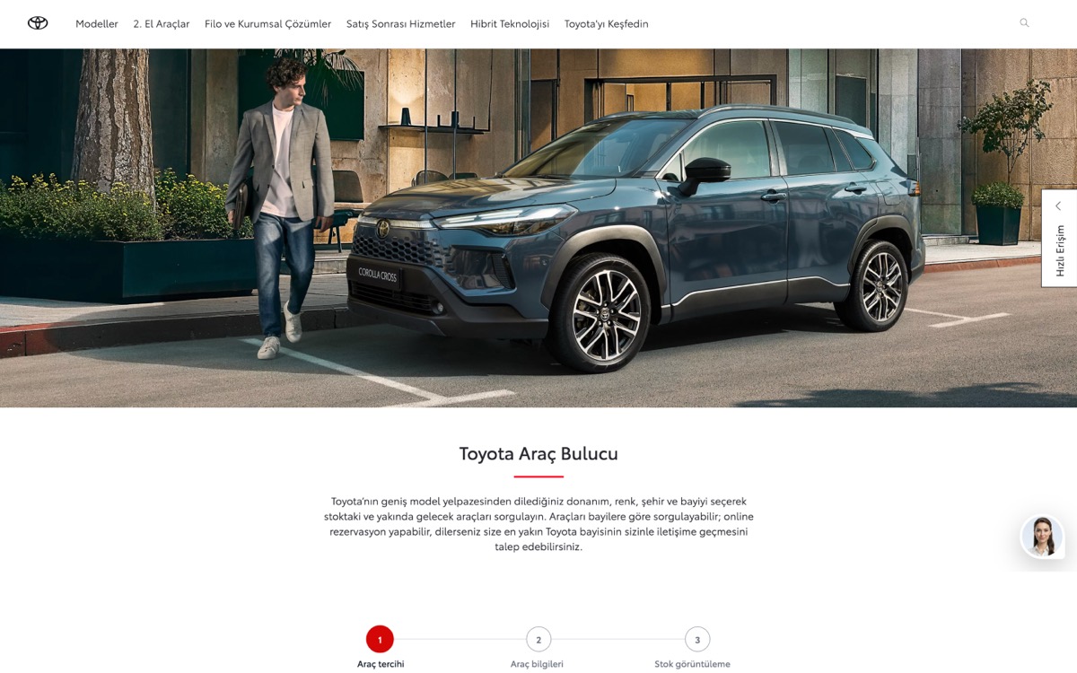 Toyota Car Finder