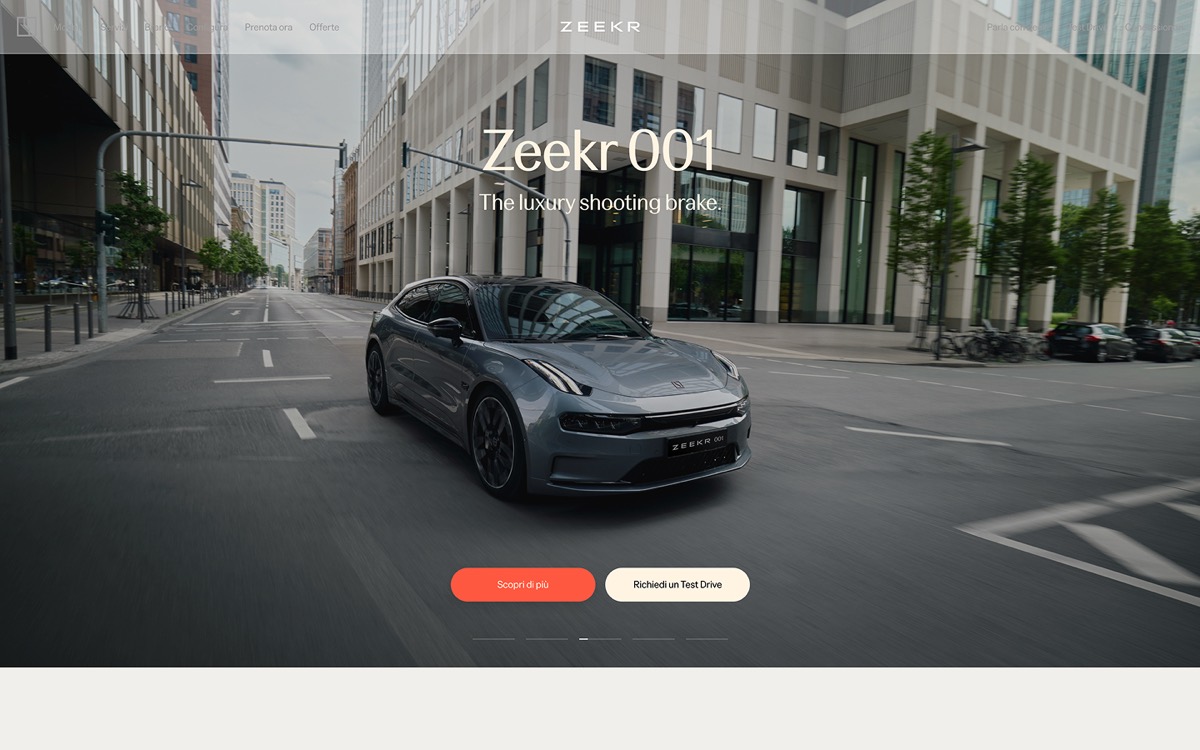 Zeekr Italy
